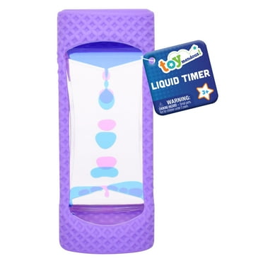 Toyemdous Liquid Timer, Calming Bubbler Sensory Toy, Assorted Colors, Children Ages 3 