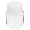 thumbnail image 3 of Glass Water Bottle Clear Small Water Bottle Juice Bottle for Milk Coffee, 3 of 4
