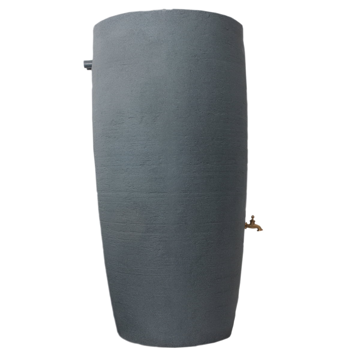 Algreen Athena Rain Barrel, 80 Gallon, Charcoal Resin