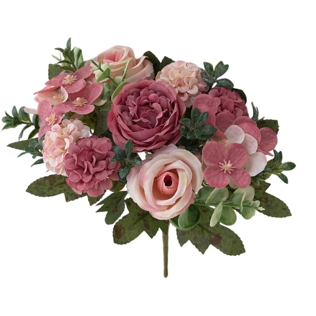 Flores Artificiales para la Decoración Flor de Imitación Casa Boda Flor de Mano, Decoraciones de Flores de Pared Flor Artificial Decoración de Pared para Piezas Centrales