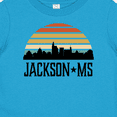 thumbnail image 4 of Inktastic Jackson Mississippi Skyline Retro Boys or Girls Baby T-Shirt, 4 of 5