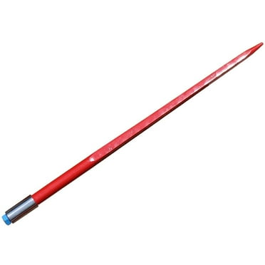 32" Square Hay Bale Spear 3000lbs capacity 1 3/4" wide w/ nut and sleeve Conus 2