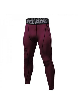 Brand Clearance! Men's Thermal Compression Pants Athletic Sports
