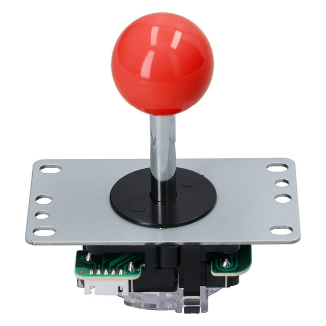 Arcade Game DIY Kit Parts, Compact Design 8 Way Joystick Arcade Joystick DIY Kit For Fight Stick For MAME For PC Game Green,Blue,Red,White,Yellow,Black,Mixed Color Black,Mixed