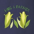 thumbnail image 3 of CafePress - Hug A Farmer Long Sleeve T Shirt - Long Sleeve Dark T-Shirt, 3 of 4