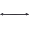 thumbnail image 2 of BA103A24BK-Canarm Inc-Cain - Towel Bar-3.13 Inches Tall and 2.13 Inches Wide-Black Finish, 2 of 2