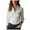 Z02-White, variant on TTUHYWXI Western Shirts for Women Cotton Long Sleeve Shirts with Snap Buttons Plaid Shirts (White, XL)