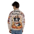 thumbnail image 5 of Happy Thanksgiving Border Collie Welcome Thankful Fall Autumn Pumpkin All Over Print 3D Baseball Jacket Borders Dog Lovers Gifts Idea Bomber Jacket Softball - 02021, 5 of 6