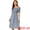 Dusty Blue, variant on DARING DIVA Square Neck Puff Sleeves Smocked Waist Midi Floral Dres S Beige