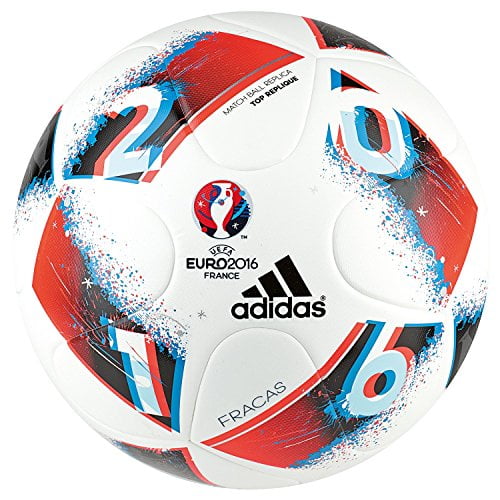 traición Parte imagen Adidas Euro 2016 Fracas Top Replique FIFA Football Soccer Ball Replica  AO4857 (Size 5) - Walmart.com