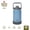Cresta Blue, variant on Swiss Tech 64oz Krug Stainless Steel Water Bottle Jug with Chug Cap and Silicone Boot, Black