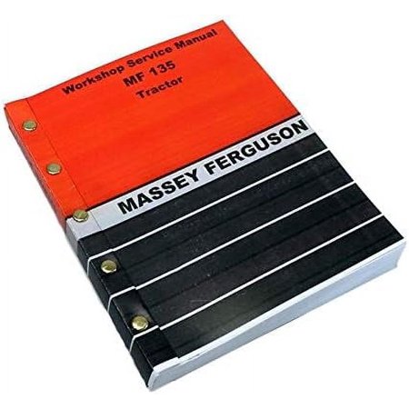 Service Manual for Massey Ferguson 135 Tractor Repair Workshop Shop Mf135