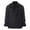 Black a Tops, variant on Men's Casual Relaxed Retro Lined Loose Performance Ruffle Tops Long Sleeve Turn Down Collar Lacing Shirts Fall Solid Color Pullovers Fashion Workout White L