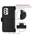 thumbnail image 5 of Galaxy A53 5G 2022 Case, Built-in Screen Protector Case with Belt Clip Holster Heavy Duty Rugged Shockproof Full Body Protection Kickstand Cover -Black, 5 of 8