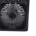 thumbnail image 3 of Desktop Misting Fan 400ml / 13.5 oz Portable Essential Oil Aromatherapy Cooling Fan for Bedroom Office Sleek Black Finish Quiet Operations Small Personal Air Conditioner Humidifier, 3 of 9