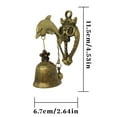 thumbnail image 4 of Xuniizn Wind Chimes, Wind Chimes for Outside - Metal Iron Hanging Doorbell Wind Chime, Indoor/Outdoor Door Ornament, Decorative Windchime, 4 of 8