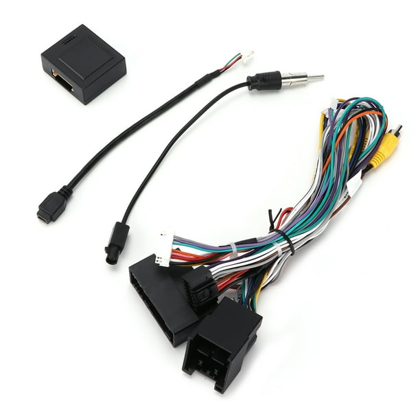 Conector de arnés de audio, 3 piezas, conector de arnés de cable de cableado de audio para automóvil, conector de arnés de audio True Excellence