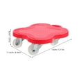 thumbnail image 2 of PAMINGONO Compact Red ABS Furniture with Heavy Duty Load Capacity for Easy Moving and Transport, 2 of 7