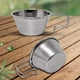 thumbnail image 4 of Mini tazas de 4 piezas con bolsa de malla Tazas de acero inoxidable de 50 ml CAMPLEADER Taza, 4 of 7