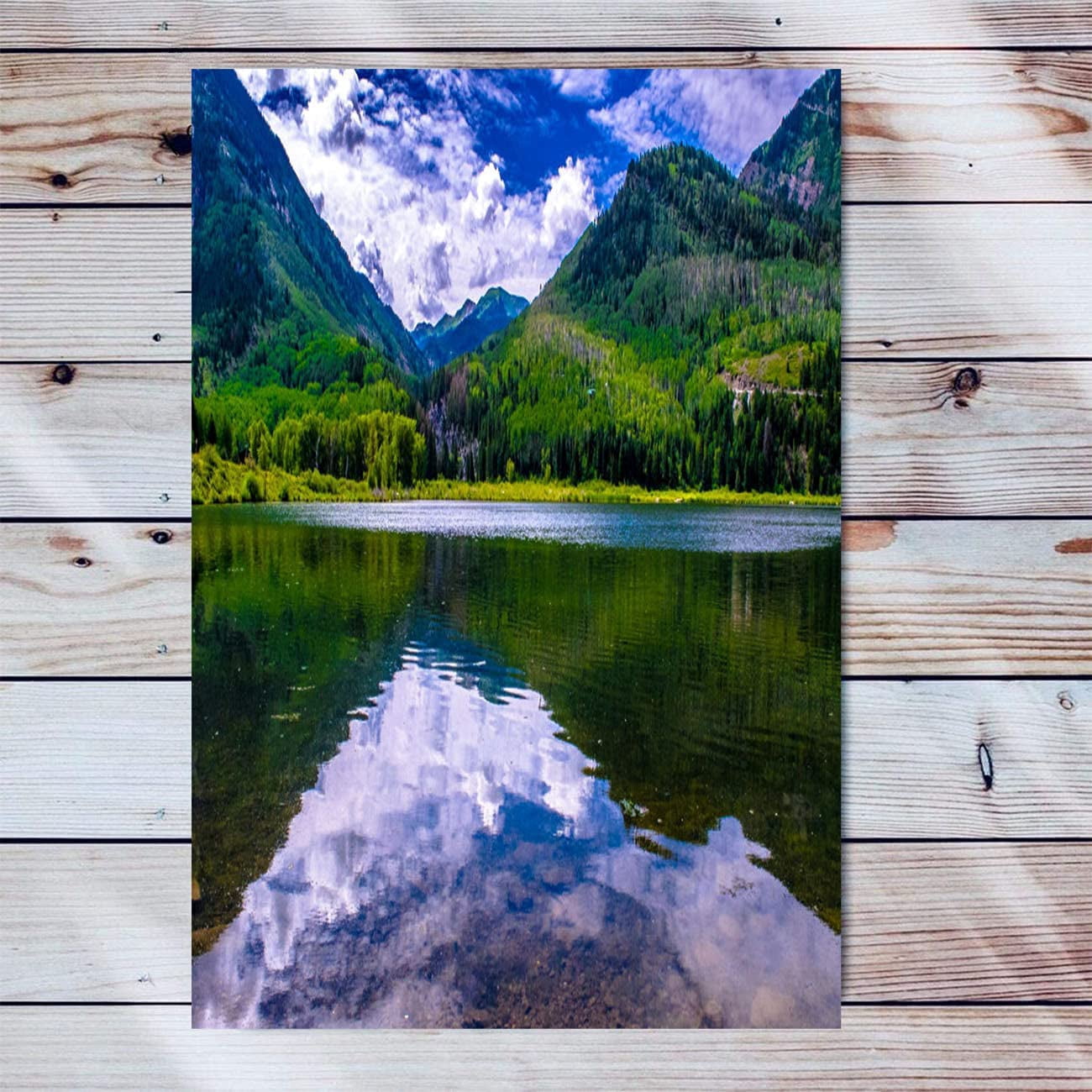 Nature Outdoor Colorado Canvas Wall Art Artwork Wooden Frame Painting