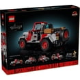 thumbnail image 6 of Collectible LEGO Jurassic Park Jeep Wrangler Set #77984 – 1,924 Pieces, 1:10 Scale Model with Working Winch, Opening Doors & Dennis Nedry Minifigure | Ages 18+, 6 of 6