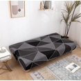 thumbnail image 4 of Stretch Sofa Bed Cover Futon Slipcover,full Folding Armless Sofa Covers Furniture Protector,easily R, 4 of 5