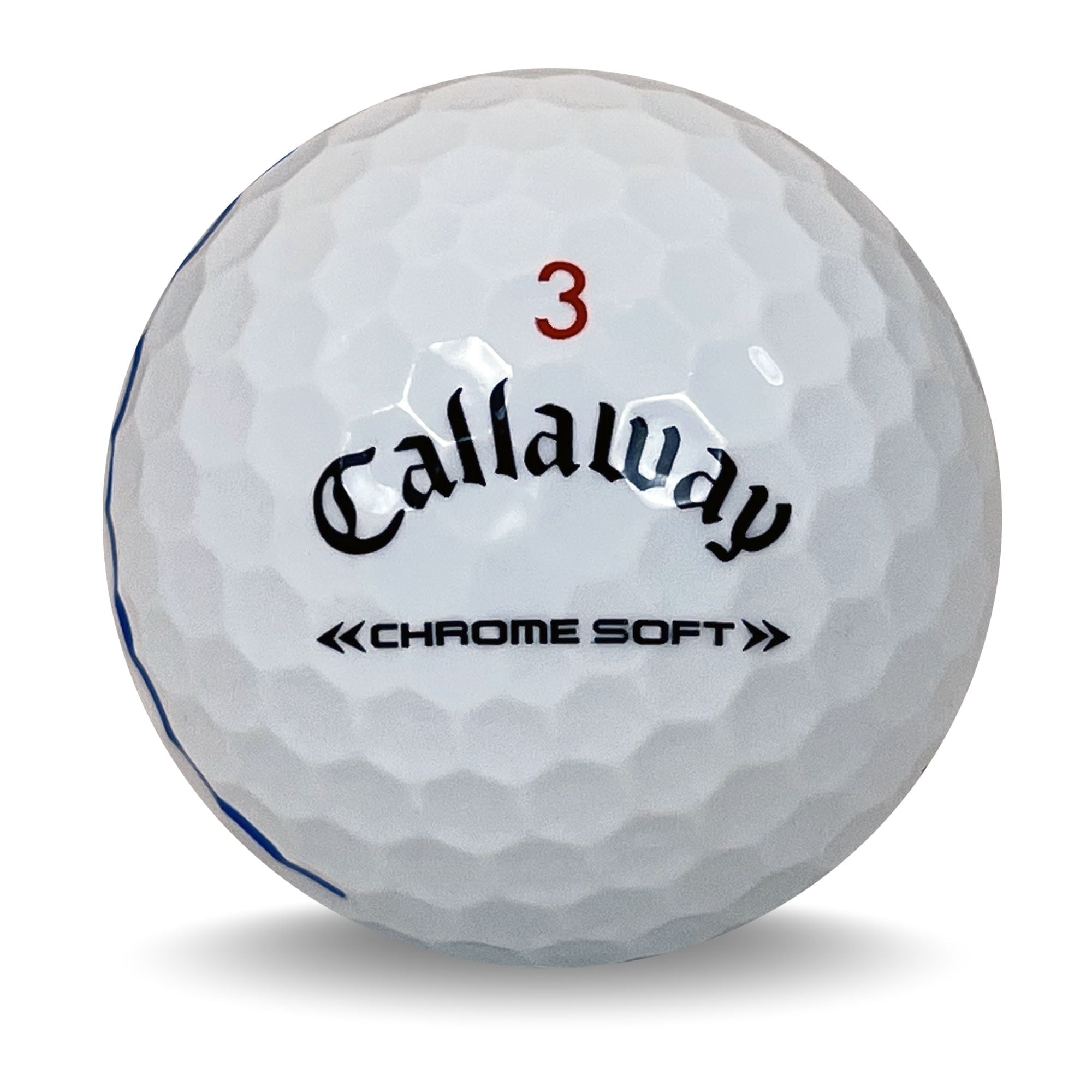 Mulligan - 48 Callaway Chrome Soft Triple Track 5A Recycled Used Golf Balls, White