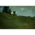 thumbnail image 2 of John White Alexander 24x17 Black Ornate Framed Double Matted Museum Art Print Titled: Landscape, Cornish, N.H. (ca. 1890), 2 of 5