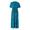 thumbnail image 3 of Women's Velvet Maxi Dress Formal Dresses For Wedding Guest Dress Cute Dresses for Women Dinner Dress for Women Women Outfits for Summer Length Dress Petite Maxi Dresses Summer Dress Sleeves Women S, 3 of 4