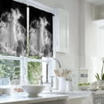 thumbnail image 2 of LALILO Kitchen Curtains and Valances Set of 3 36" Full Moon Window Treatment Tiers for Window Decor, 2 of 5