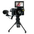 thumbnail image 1 of Camara Digital VAK P01 LCD 3' 48mp 4K Tripié Control Micrófono, 1 of 7