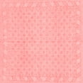 thumbnail image 1 of Ahgly Company Indoor Square Oriental Red Modern Area Rugs, 7' Square, 1 of 4