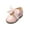 A01/Pink, variant on Meckior Girls Comfort Mary Jane Shoes, Flat Heel Wide A01White, 6.5