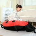 thumbnail image 6 of Wearable Ladybug Plush Pillow - Cute Warm Removable Oversized Giant Pillow, Stress Relief Sleeping Pillow for Children & Adults, 6 of 7