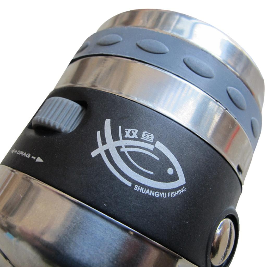 Nishiyuenyi Fishing Reel Closed Face Under- Reel with 2 Fishing Leader