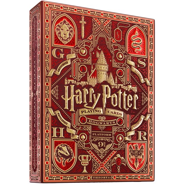 Teoría de las cartas 11 Harry Potter Red Gryffindor