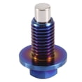 thumbnail image 4 of Magnetic Aluminum Alloy Oil Pan Sump Drain Plug Adapter for Universal Fitment, 4 of 7