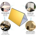 thumbnail image 3 of SKISUNO Reflective Display Board for Camera Lighting with Black Light Absorbing and Golden Warmth, 3 of 7