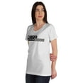 thumbnail image 4 of Inkmeso Wife Mom Boss Women Tshirt Cotton Top V-neck Mother Graphic Tee Shirt, 4 of 8