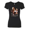 thumbnail image 2 of If It's Not a Bassett Hound Its Just a Dog Gift | Womens Dog Lover Slim Fit Junior Tee, Black, Small, 2 of 3