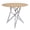 Natural, variant on 37Inch Round Dining Table, Small Round Kitchen Table With Golden Metal Legs, Suitable For 2 To 4 People, Modern Dining Room Table