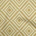 thumbnail image 1 of oneOone Cotton Flex Mustard Yellow Fabric Geometric Diy Clothing Quilting Fabric Print Fabric By Yard 40 Inch Wide, 1 of 4