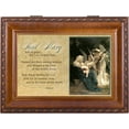 thumbnail image 2 of Cottage Garden Hail Mary Woodgrain Music Box / Jewelry Box Plays Ave Maria, 2 of 9