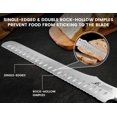 thumbnail image 4 of CoquusAid Bread Knife for Homemade Bread, 10.6 Inch Multifunction Serrated Knife, Razor Sharp Slicer, Forged High Carbon German Steel, Full Tang Ergonomic Handle Design for Sourdough Turkey Fruit, 4 of 6