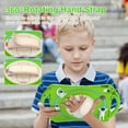 thumbnail image 4 of SaniMore Case for iPad 10th Generation 10.9" 2022: Kids-Proof Light EVA Drop Resistant Shockproof, Folding Handle Stand + Pencil Holder Heavy Duty Silicone Full-body Protective Cover, Green, 4 of 10