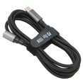 thumbnail image 3 of Línea de datos TypeC a DC Puerto redondo 100W Cable de carga de datos de carga rápida de alta potencia para computadora portátil, 3 of 5