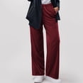 thumbnail image 2 of Mepaouo Womens Yoga Sweatpants Wide Leg High Waisted Lounge Loose Casual Pajamas Pants(Red,M), 2 of 8