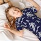 thumbnail image 5 of Balery Abstract Skiing Conjunto de Pijama Infantil de Manga Corta con Estampado – Ropa de Dormir de Algodón Suave-3X-Large, 5 of 6