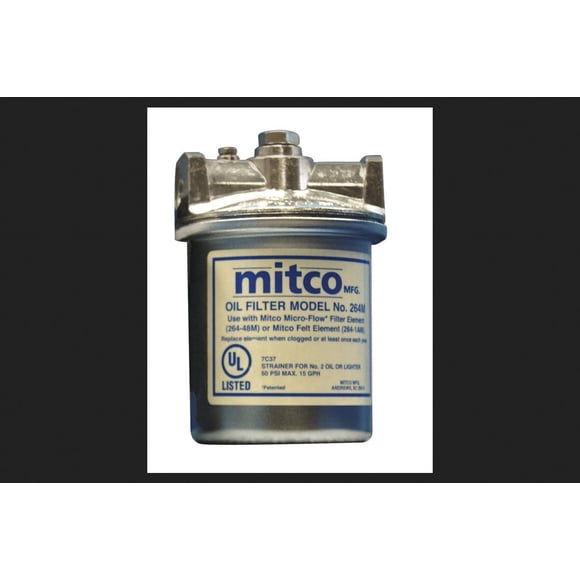 Filtro de combustible MITCO Micro FLO 264M resistente a la corrosión