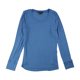 thumbnail image 1 of Camiseta básica acanalada INC para mujer, azul, mediana, 1 of 1